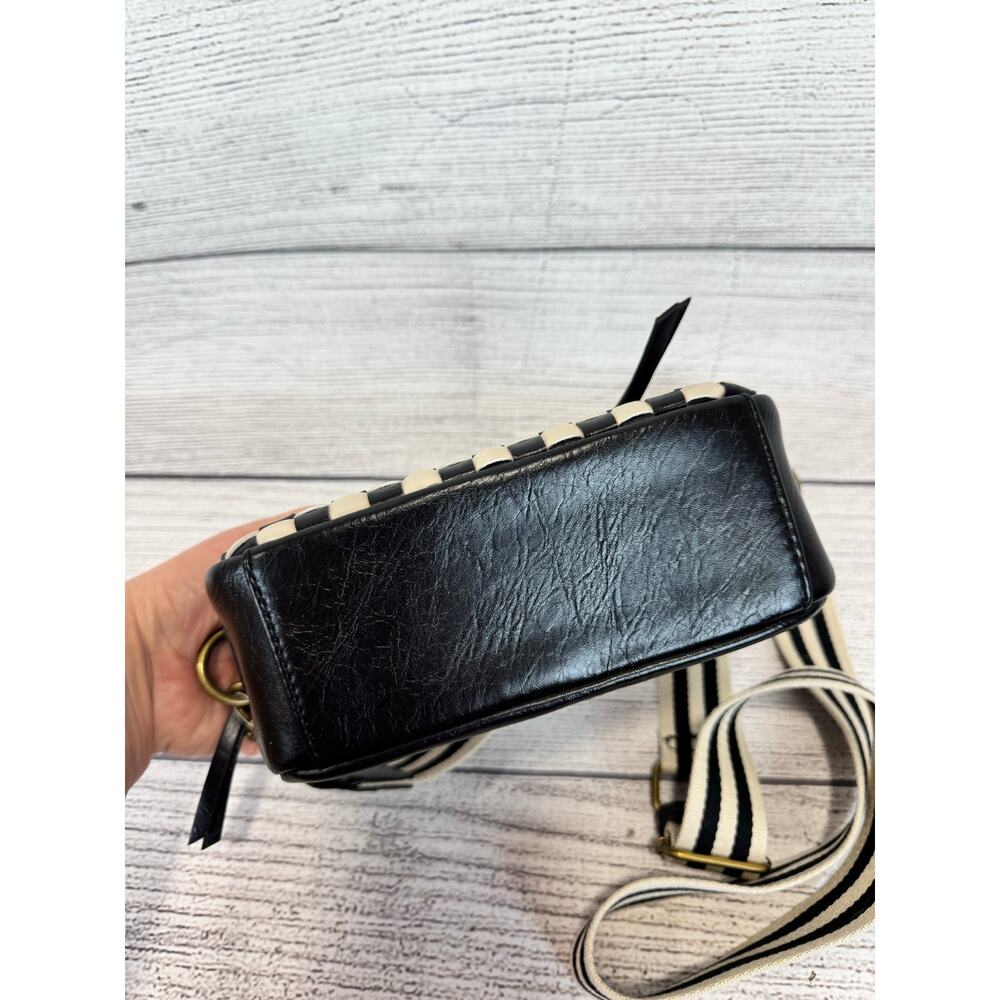 Universal Thread Black & Cream Checkered Small Cr… - image 4